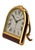 18CT Gold Plated Cased Romane Pendulette Quartz Alarm Clock by Cartier, Paris, 1980s For Sale - Image 6 of 13