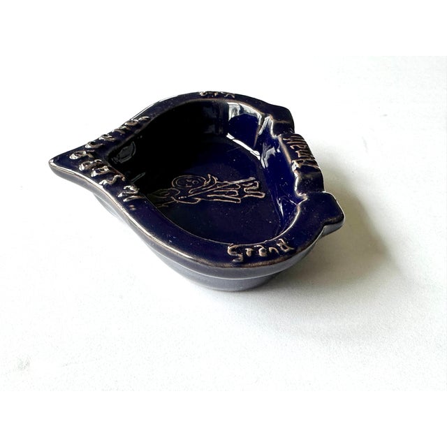 Amalfi Coast Italian Pottery Hotel Ashtray For Sale In New York - Image 6 of 12