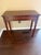 Brown Vintage Hickory Chair Co. Chippendale Burl Mahogany Console Table - James River Collection For Sale - Image 8 of 8