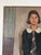 Mid-Century Modern Vintage Bena Frank Mayer (American, 1900–1994) Young Girl Portrait Oil on Canvas Painting, Framed For Sale - Image 3 of 12