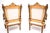 Vintage French Louis Style Carved Gilt Wood Armchairs, 1930, Set of 2 For Sale - Image 4 of 11
