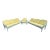 Vintage Mid-Century Faux Bamboo Meadowcraft Patio Furniture Set, 3 Pieces For Sale