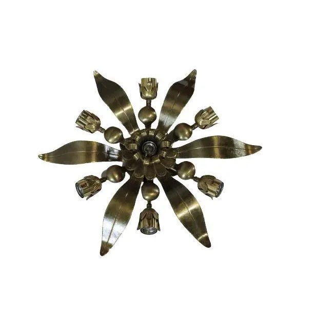 Hollywood Regency Vintage Ceiling in the Style of Willy Daro For Sale - Image 3 of 10