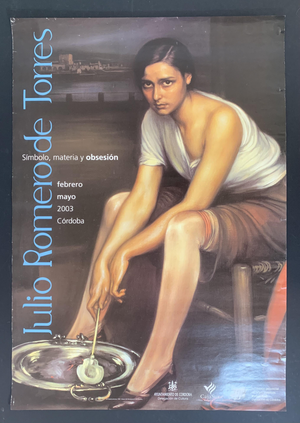 Julio Romero De Torres Exhibition Poster, 2003