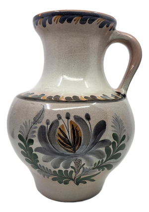 Vintage Hand-Decorated Ceramic Pitcher by Jean De Lespinasse, 1950s