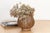 Ten overlapping petals rise from a rounded base to form this bowl's silhouette, each one hand-carved with a deep central...