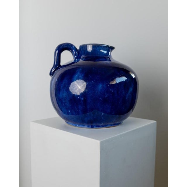 Large Vintage Ceramic Jug Vase, 1960s For Sale - Image 12 of 13