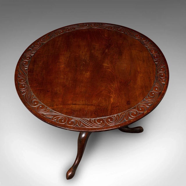 Wood 1800's Antique Display Table For Sale - Image 7 of 10
