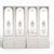 Early 20th Century Doors with Engraved Glass, Set of 4 For Sale