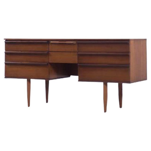 Mid-Century Danish Teak Desk from Avalon, 1960s For Sale - Image 15 of 15