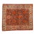 Antique Fragment Malayer Square Rug - 2'5" X 2'9" For Sale