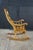 Antique Early American Country Farmhouse Oak & Maple Spindle Back Rocking Chair For Sale - Image 10 of 18