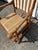 Early 20th Century Early 20th Century Antique Rocking Chair Wood Spindle For Sale - Image 5 of 10