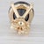 2020s New 3.70ctw Black Diamond Stud Earrings 14k Yellow Gold Round Solitaires - 2 Pieces For Sale - Image 5 of 6