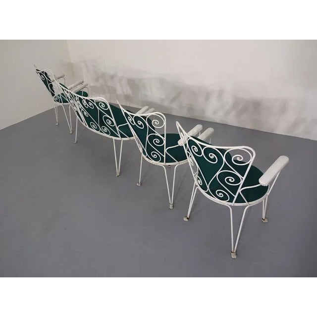 Garden Sofa and Chairs from Mauser, 1960s, Set of 4 For Sale - Image 15 of 18