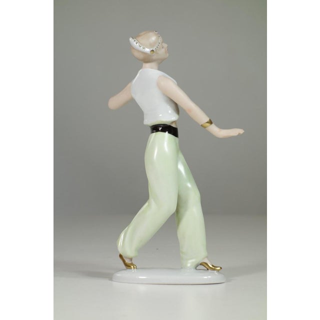 Odalisc Porcelain Figure by Wallendorf, Germany Perfect Condiction Manufacture Mark under the base This piece has an...
