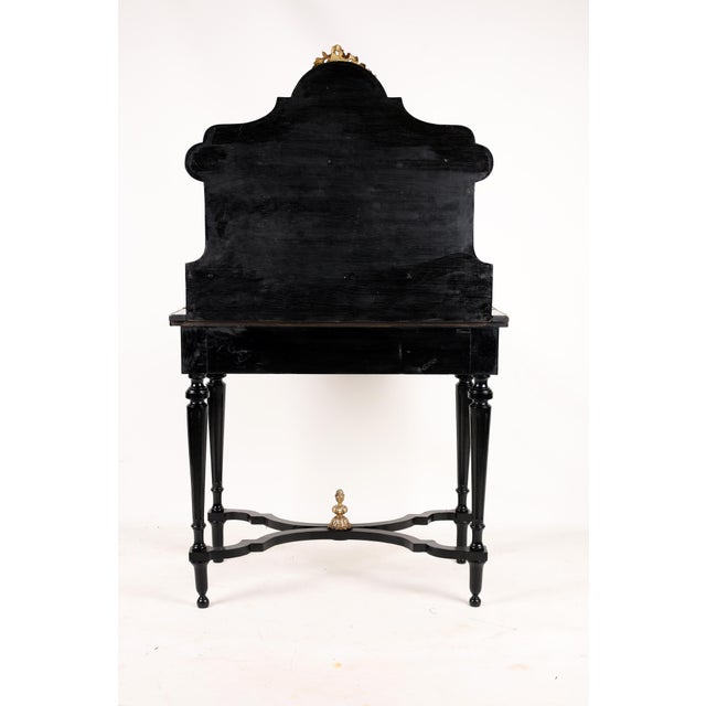Mid 19th Century Napoleon III Bonheur-Du-Jour Writing Desk, 1850 For Sale - Image 5 of 17