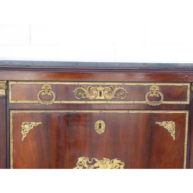 19th Century French Empire Escritoire For Sale - Image 5 of 14