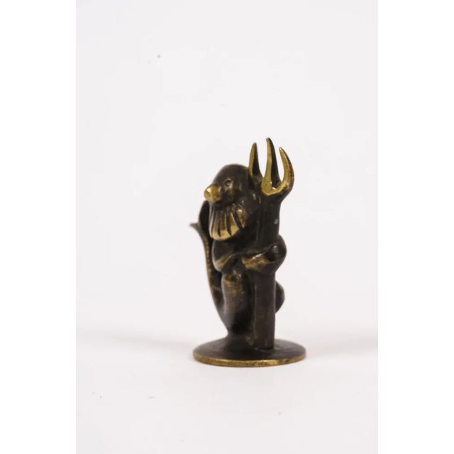 Walter Bosse Figurine Shows the Neptune Sea God, circa 1950s 'Marked on Bottom' I have official proof of authenticity such...