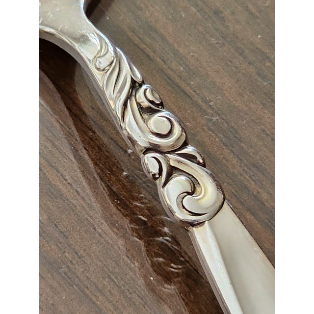 1950s Service for 12 Plus Hostess and Completer Oneida South Seas Community Silver Plated Flatware Set - 108 Pieces For Sale - Image 10 of 18