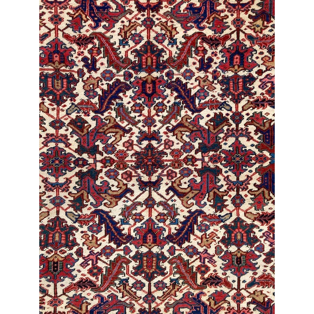 Vintage Heriz Rug in Wool, 1920s For Sale - Image 13 of 18