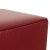 Set of Formenti Wave Leather Armchairs in Red with Stool For Sale - Image 5 of 11