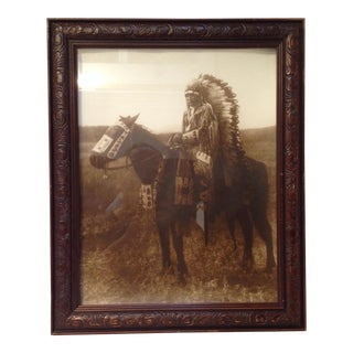 Native American Chief Hector Photograph For Sale