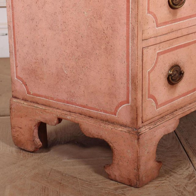 English Painted Chest of Drawers For Sale - Image 10 of 13