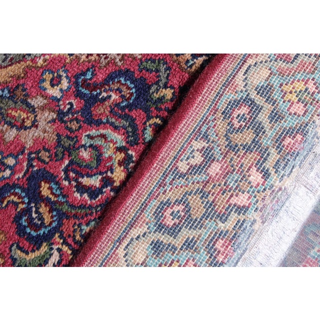 Karastan Multi Color Wool Runner Rug For Sale - Image 12 of 12