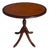 English Wooden and Leather Side Table, 1960s For Sale