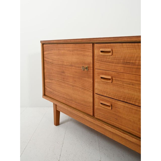 1960s Vintage Walnut Sideboard, 1960s For Sale - Image 5 of 14
