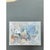 An intriguing vintage abstract oil painting on canvas, this piece captures the fluid dynamism characteristic of mid-20th...