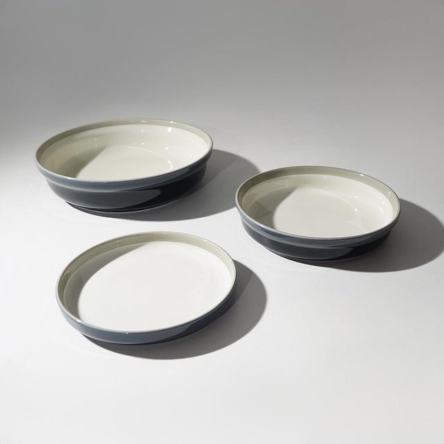 Contemporary Eco Dinnerware Set by Giovanni Garibaldi for Ginori, 1970s, Set of 25 For Sale - Image 3 of 16