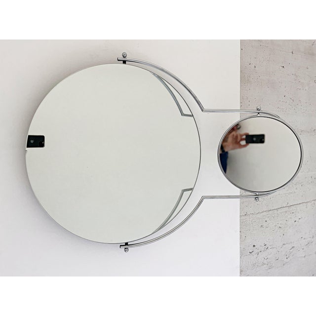 Wall Mirror with Magnifying Mirror from Bieffeplast, Italy, 2000s For Sale - Image 6 of 18