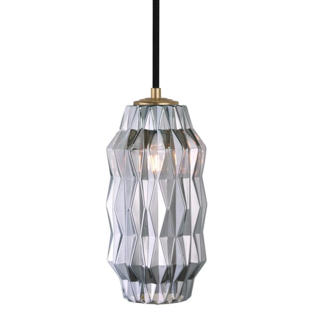 Faceted glass, hand-blown in Venice, Italy, reflects light just brilliantly. Perfect as a single or in a group, available...