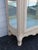 Ethan Allen French Tall Narrow Painted Curio China Display Cabinet Vitrine 6888 For Sale - Image 16 of 16