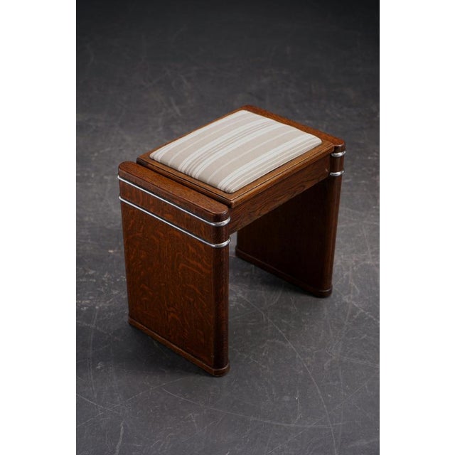 Art Deco Stool, 1930s For Sale - Image 10 of 17