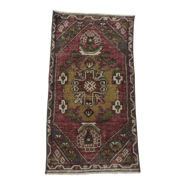 Mini Vintage Rug For Sale