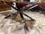 Live Edge Top and Chrome Base Dining Table For Sale In Las Vegas - Image 6 of 7