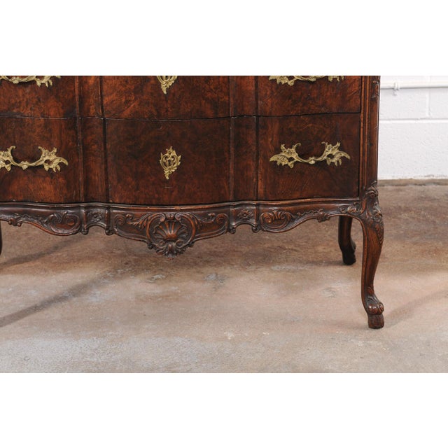 18th C. French Louis XV Marble-Top Commode For Sale - Image 13 of 13