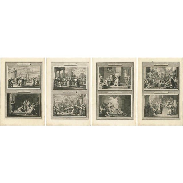 Acts of the Apostles, 1700, Paper, Set of 4 For Sale - Image 9 of 9