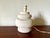 Stone Vintage French White Stone Lamp Base, 1960 For Sale - Image 7 of 7