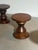 Sculptural Conical Stool in Mahogany For Sale - Image 5 of 8