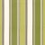 Sample - Schumacher Addison Cotton Stripe Fabric in Vert For Sale