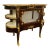 French Louis XV Style Étagère Cabinet – High-Gloss Mahogany With Gilt Bronze & Mirrored Display For Sale