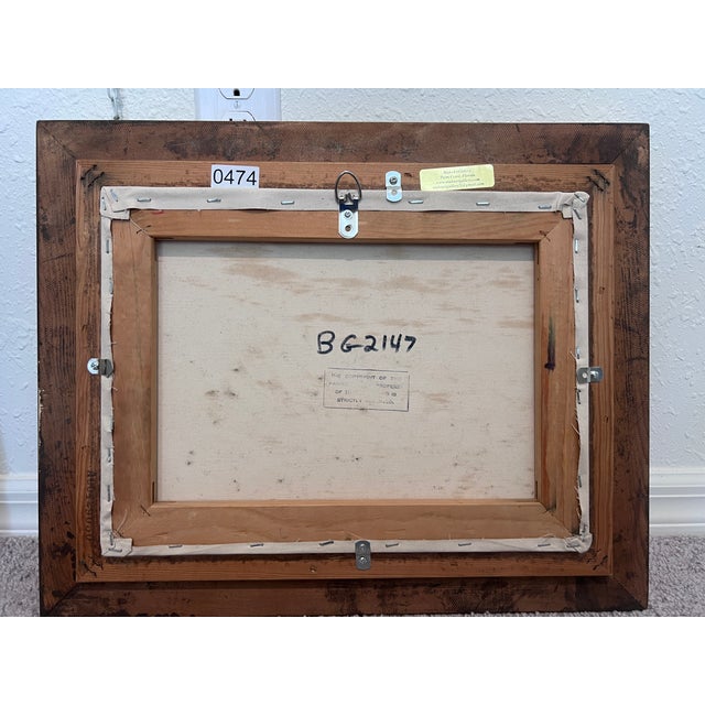 Late 20th Century Jan Prochazka (Czech, b.1957) Vintage Original Landscape Oil Painting , Framed For Sale - Image 11 of 11