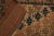 Late 19th Century Hand-Knotted Antique Kuba Rug in Red and Beige Brown Geometric Pattern For Sale - Image 5 of 5