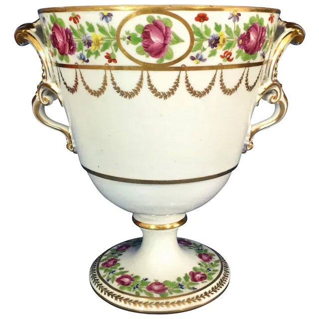 1780 French Faubourg St. Denis Porcelain Urn For Sale - Image 11 of 11