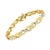Contemporary 10K Yellow Gold Round-Cut Diamond Infinite Love Bracelet (1.00 cttw, I-J Color, I2-I3 Clarity) For Sale - Image 3 of 5