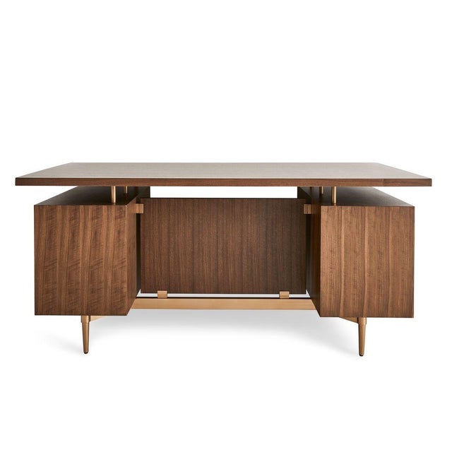 New Mid-Century Modern Enterprise Desk by Uttermost/Revelation For Sale - Image 11 of 12
